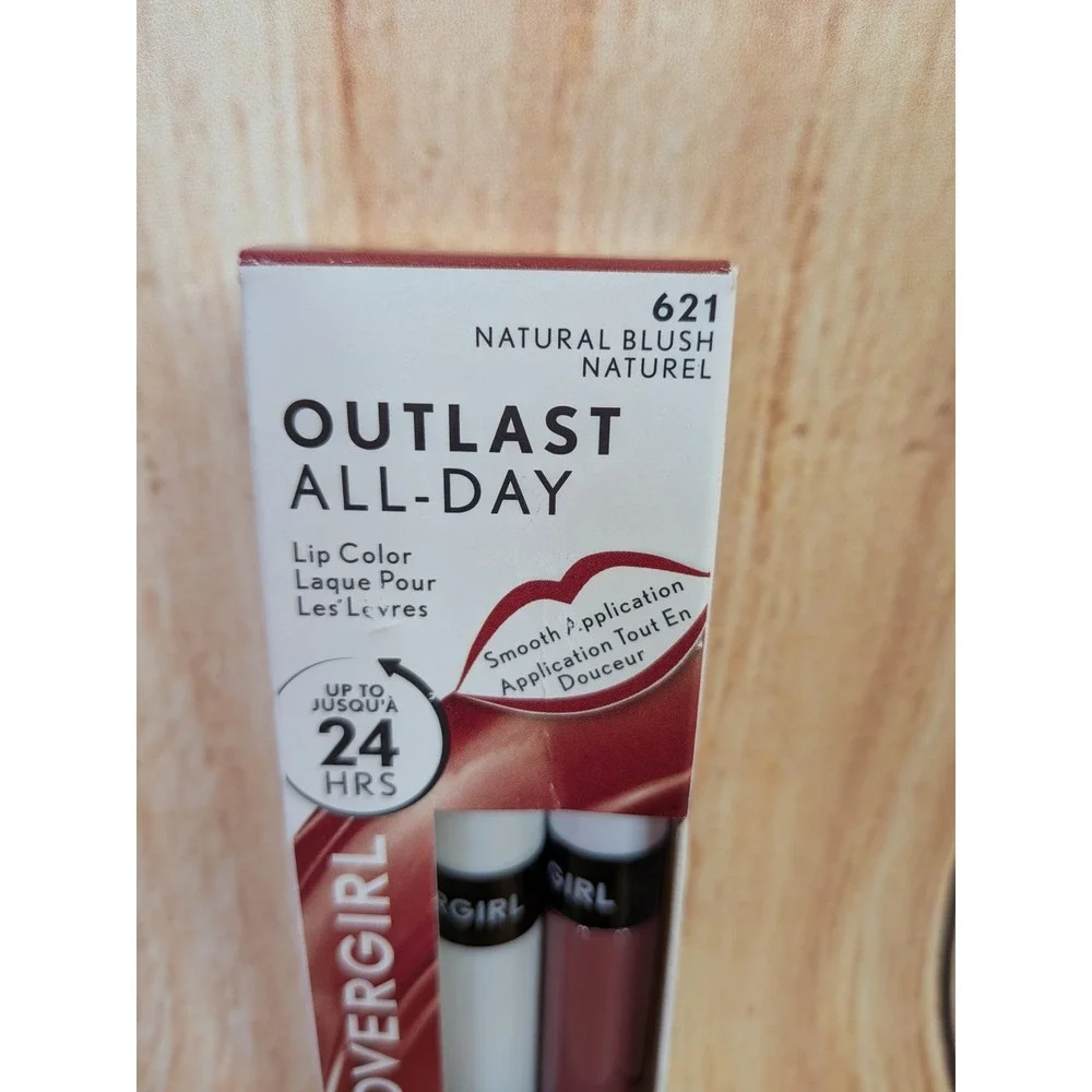 Covergirl Outlast All-Day Lip Color 621 Natural Blush Up to 24HR Liquid Lipstick